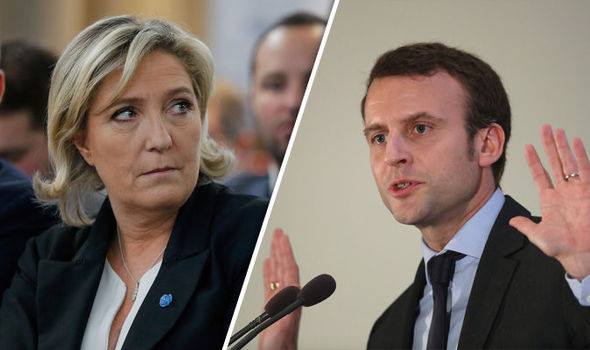 Marine Le Pen și Emmanuel Macron, în turul al doilea al alegerilor din Franța Marine Le Pen și Emmanuel Macron, în turul al doilea al alegerilor din Franța