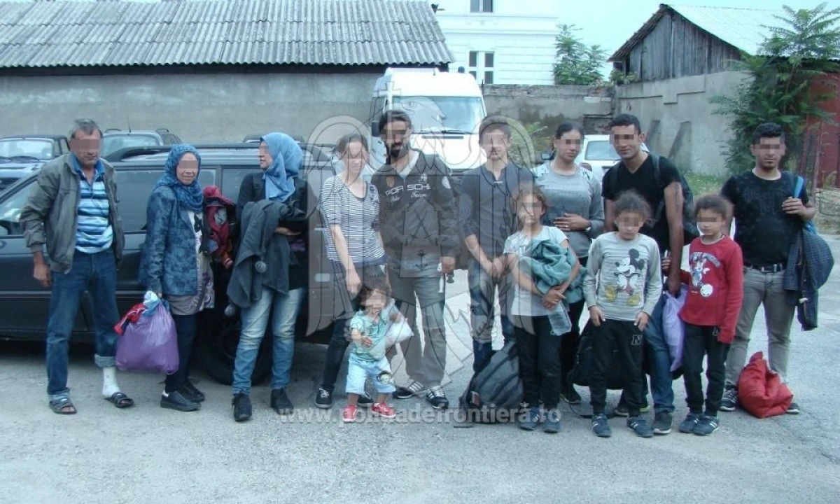 12 REFUGIAŢI DIN SIRIA AU ÎNCERCAT SĂ TREACĂ FRONTIERA PE LA VĂRŞAND