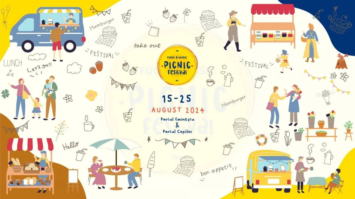 15-25 august - Picnic Festival, în Parcul Mihai Eminescu din Arad