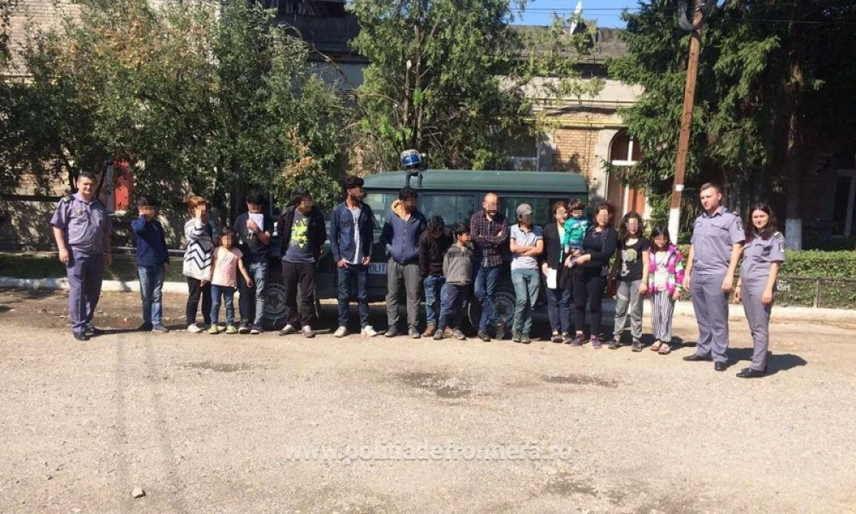 16 irakieni care încercau să iasă ilegal din țară, prinși la SPF Curtici