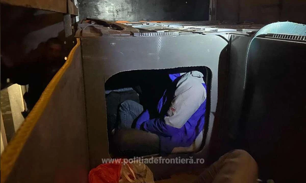 17 refugiați au încercat să treacă frontiera prin Nădlac, ascunşi în cutii de plastic