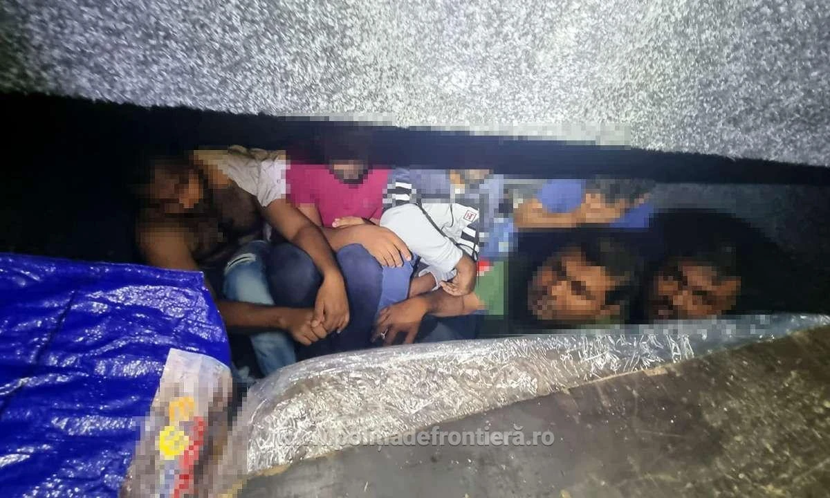 19 refugiați au încercat să treacă frontiera ascunşi în cutii de lemn. Alţi 15, depistaţi cu drona la frontiera verde