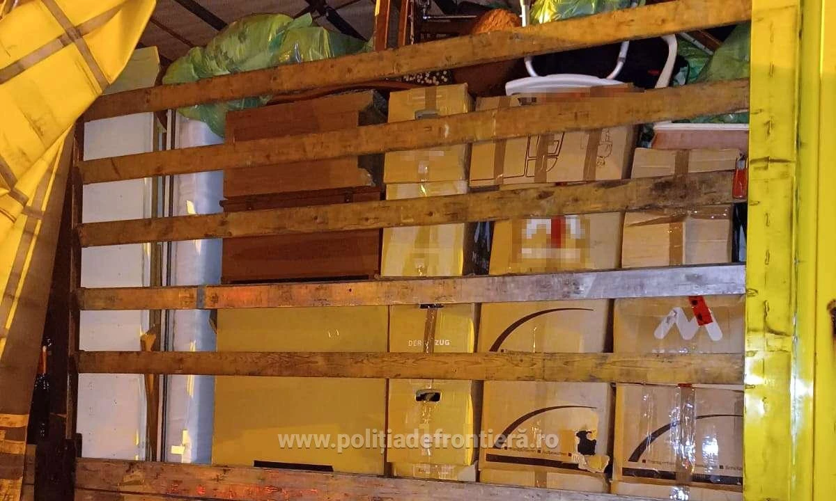19 tone deşeuri provenite din Germania, oprite la intrarea în țară