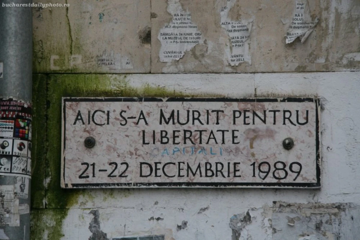 21 decembrie 1989 - ziua în care s-a murit pentru libertate