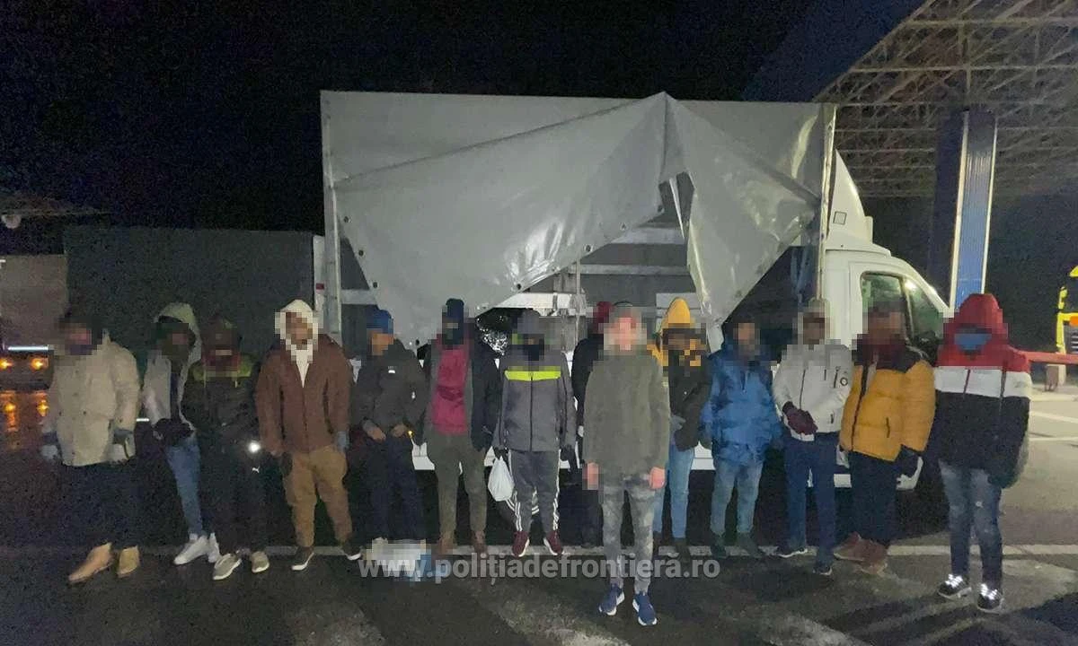 23 de cetăţeni din Bangladesh și India, depistați ascunși la Nădlac și Nădlac II
