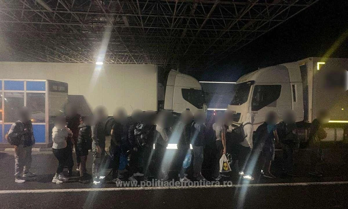 24 de cetăţeni străini au încercat să treacă ilegal frontiera, prin vama Nădlac II