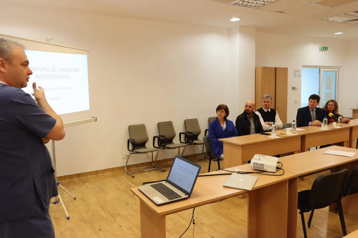 281 de arădeni  au fost tratați, în trei luni, în Laboratorul de Cardiologie Intervențională