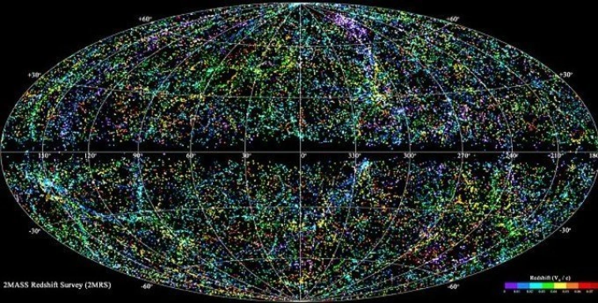 300.000 de noi galaxii, dezvăluite de noua hartă a Universului