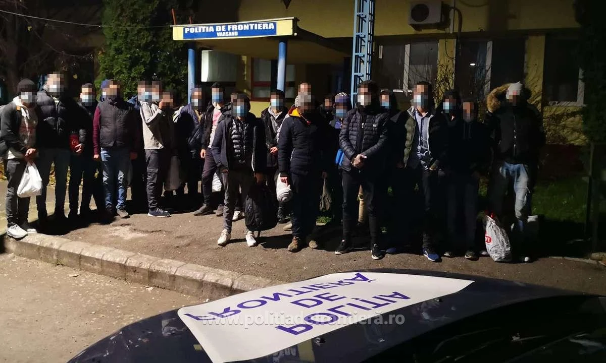 35 de migranți opriţi la graniţa de vest, în ultimele 24 de ore