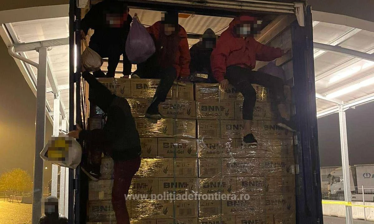 36 de cetăţeni din străini, opriți din drumul ilegal către Spațiul Schengen