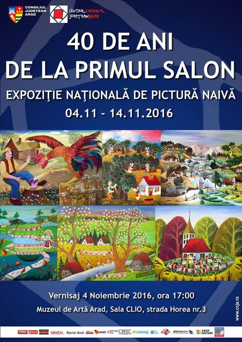 40 DE ANI DE LA PRIMUL SALON DE PICTURĂ NAIVĂ LA ARAD