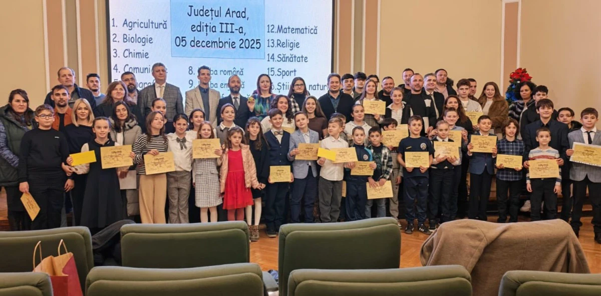 57 de sportivi ai CSS Gloria Arad, premiați la «Elevul de Aur»