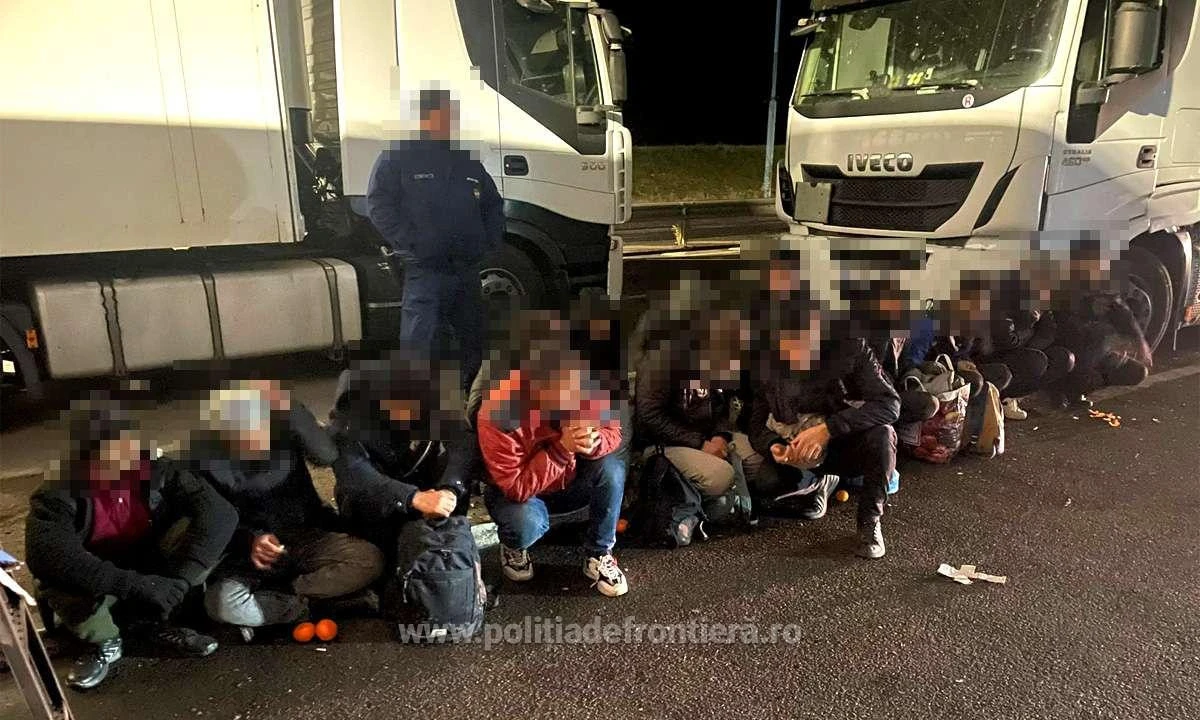 58 de refugiați au încercat să treacă ilegal în Ungaria, prin vama Nădlac II