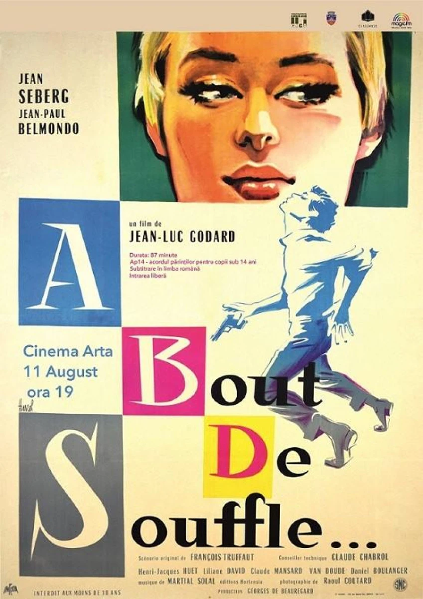 À bout de souffle, un film cult la Cinema Arta