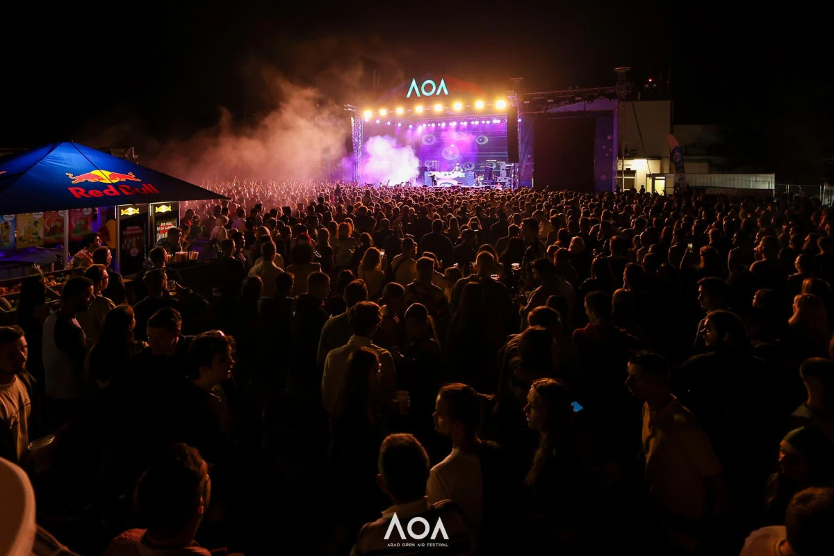 A doua noapte de distracție la Arad Open Air Festival