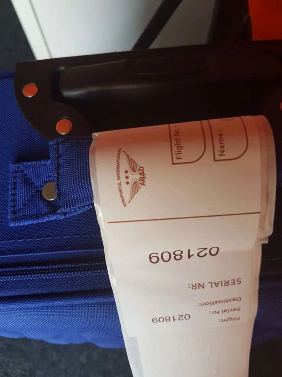 A plecat în Antalya, însă bagajul i-a rămas pe Aeroportul Arad