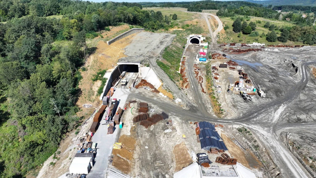 A1 Margina–Holdea prinde contur: primul tunel a trecut de 90% stadiu de execuție