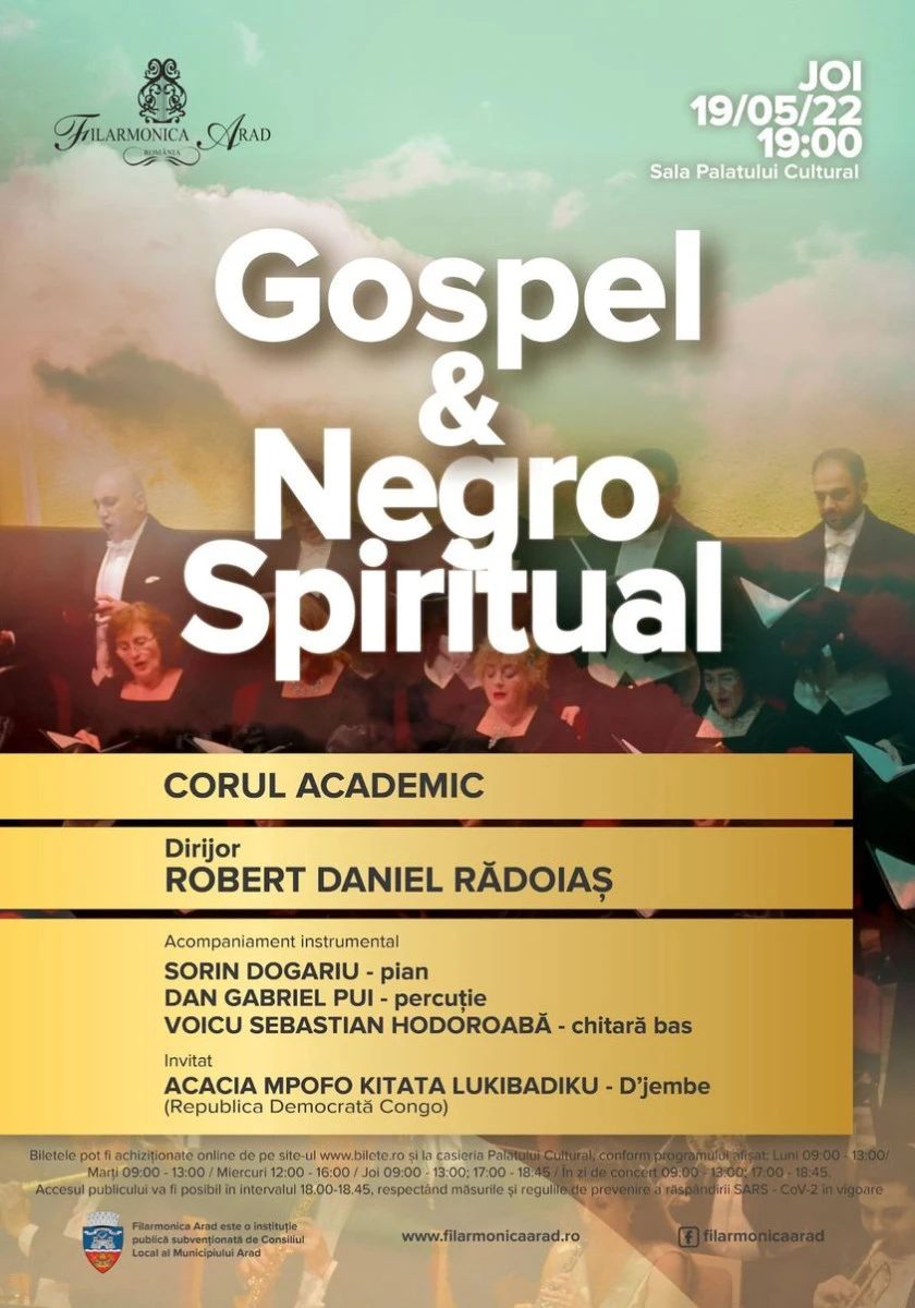 Acacia Mpofo Kitata – Lukibadiku – D’jembe, surpriza Corului Academic pentru concertul de joi de la Filarmonică