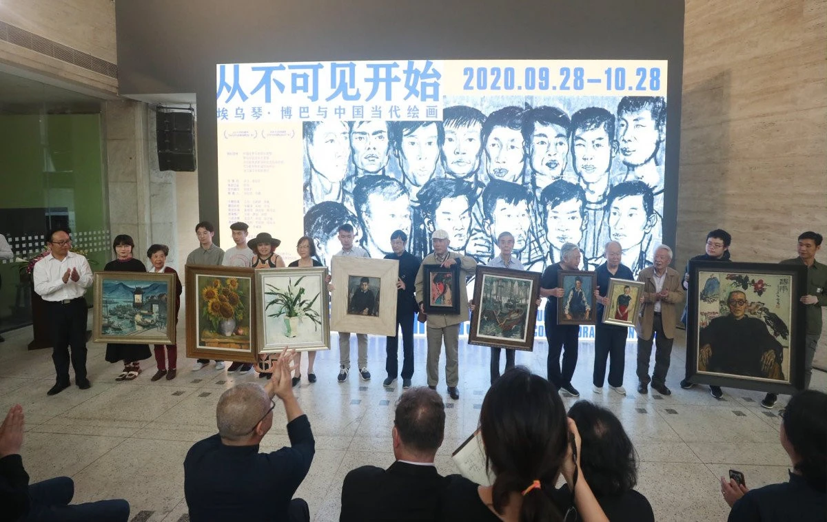 Academia de Artă a Chinei a organizat o expoziție a pictorului Eugen Popa, din Săvârșin, la 60 de ani de la întemeierea picturii contemporane chineze