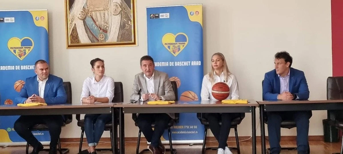 Academia de Baschet Arad are un nou proiect, Monica Brosovszky este președinte de onoare!