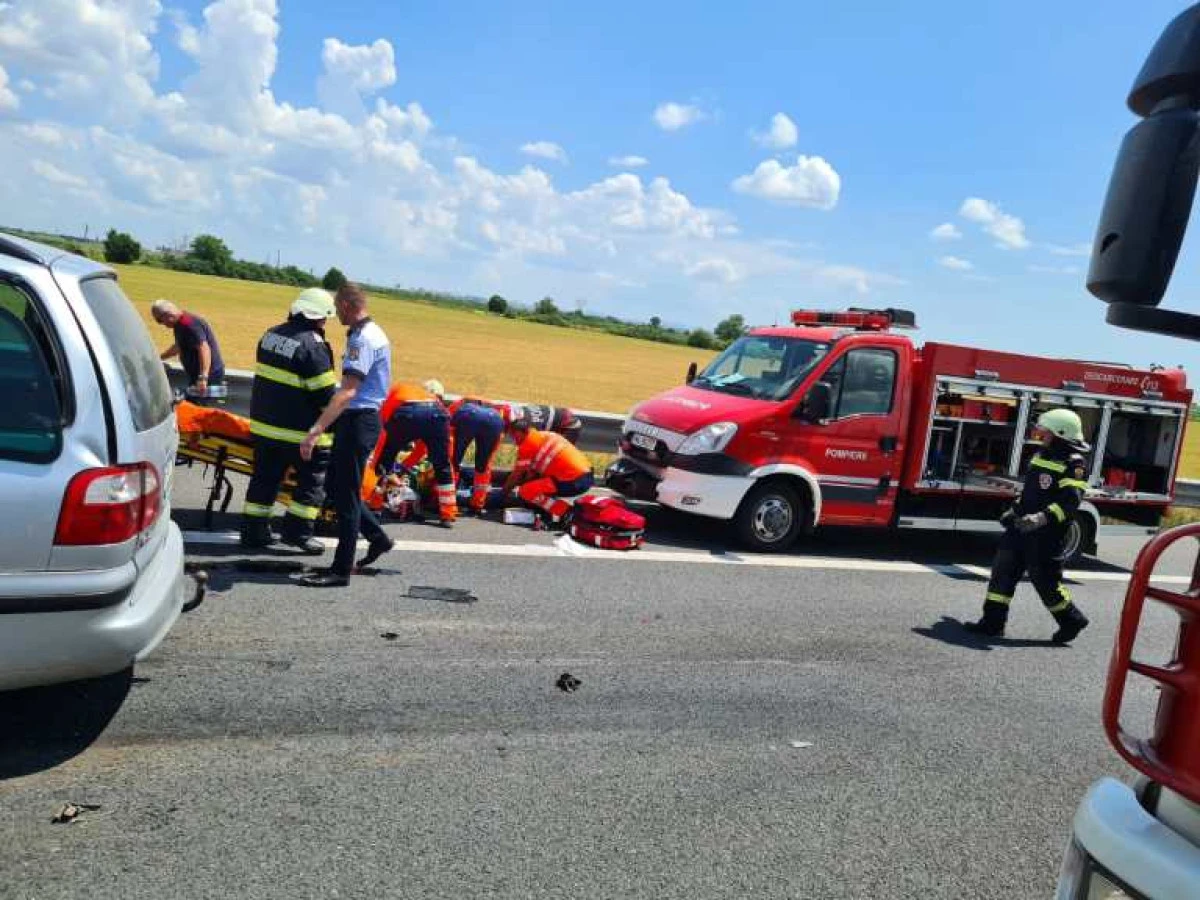 Accident cu o victimă pe A1, în zona Ceala