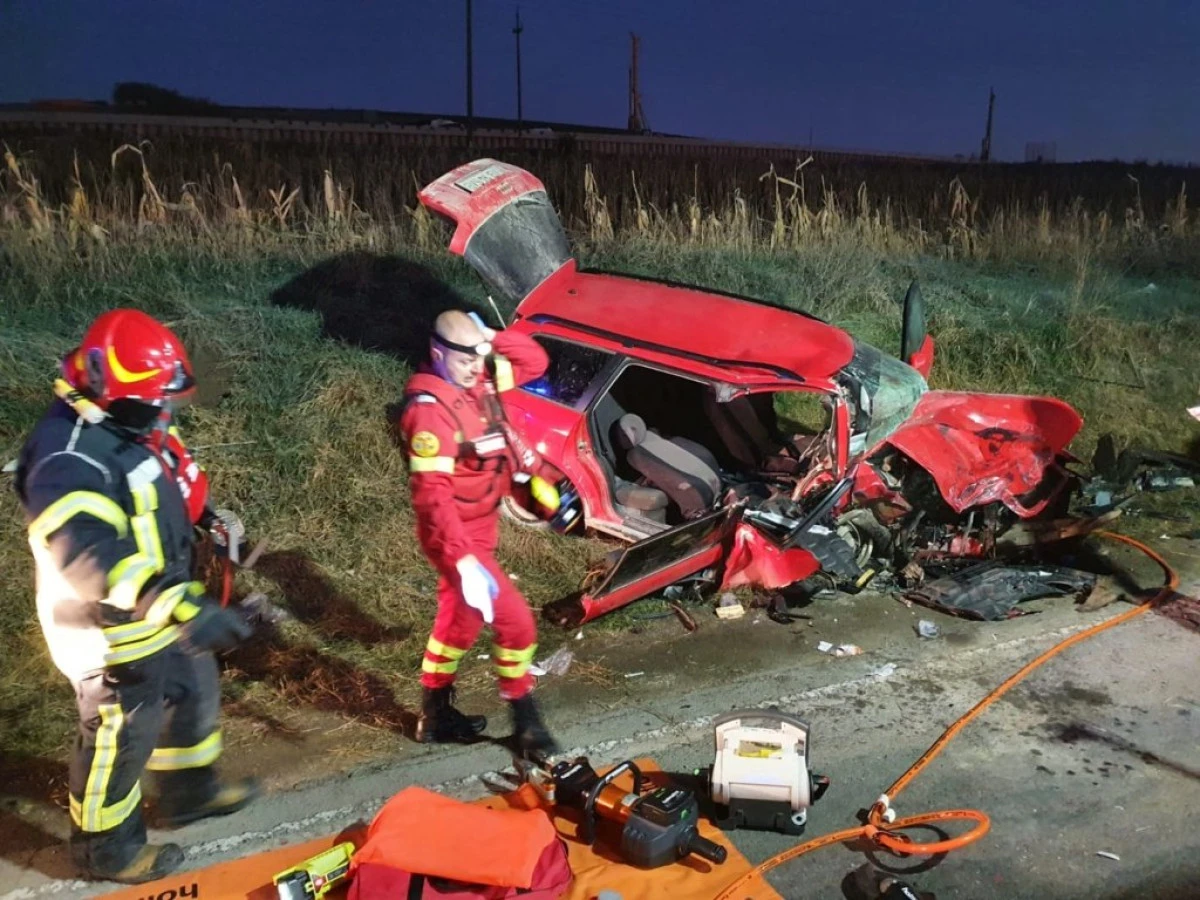 Accident cumplit, cu trei victime, în Alba