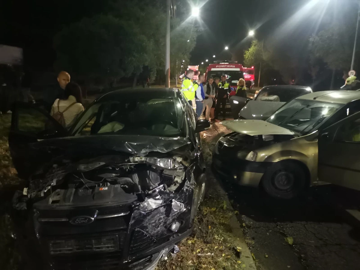 Accident grav pe Calea Zimandului. Cinci persoane au ajuns în spital