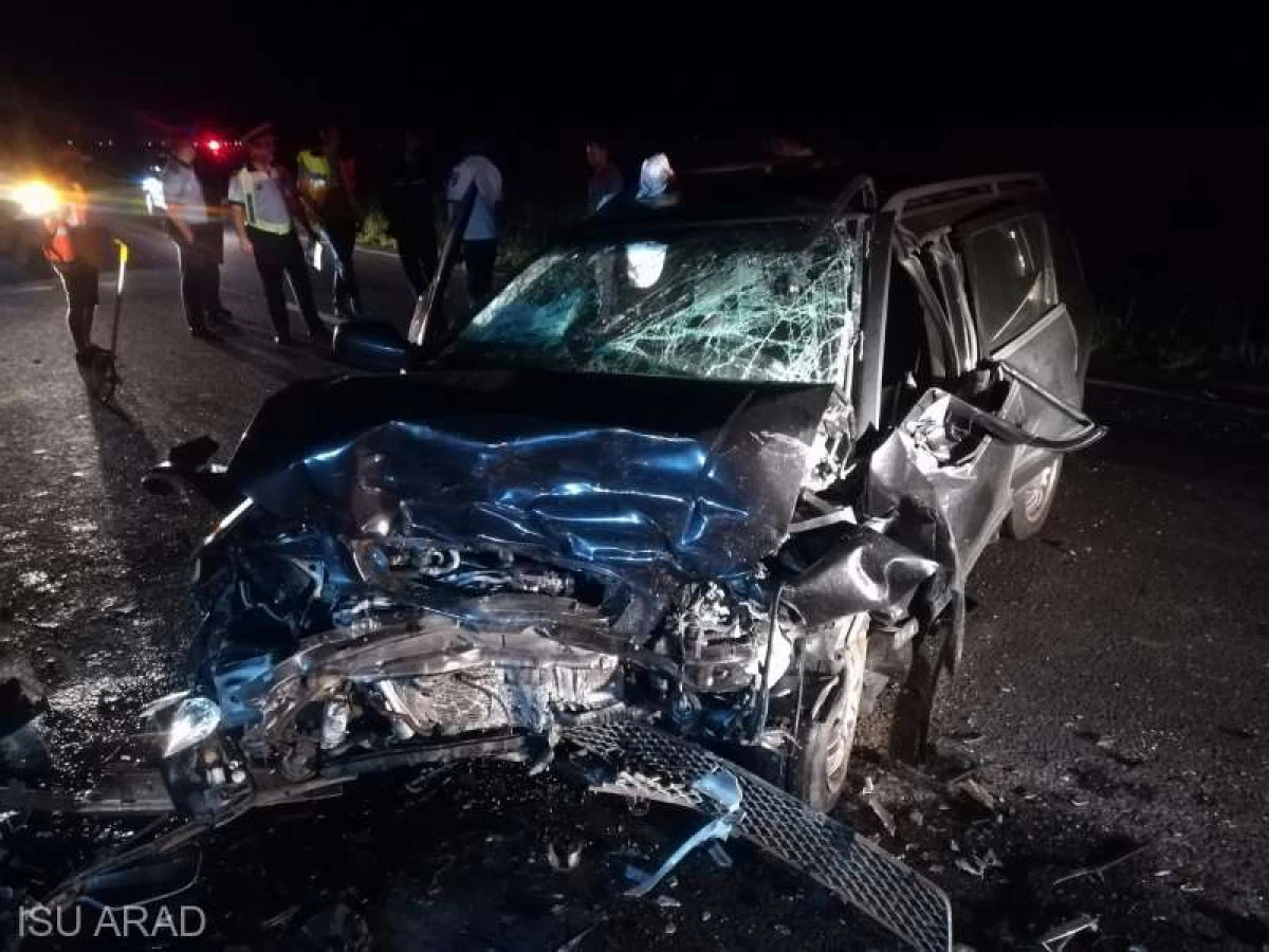 Accident, în apropiere de Nădlac! Trei persoane au fost rănite grav