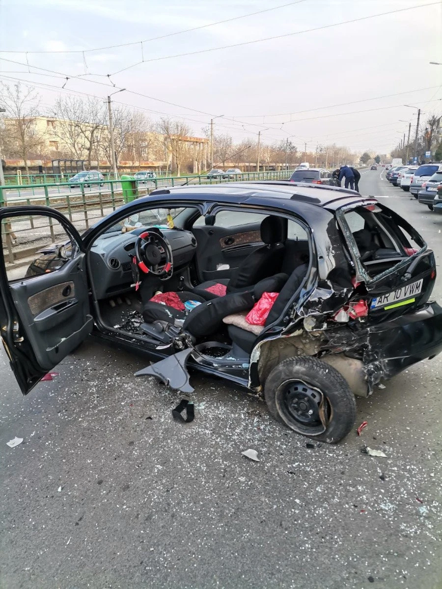 Accident lângă Maranata. O femeie a fost rănită