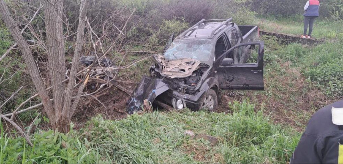 Accident pe drumul Lipova-Neudorf. O persoană a fost rănită