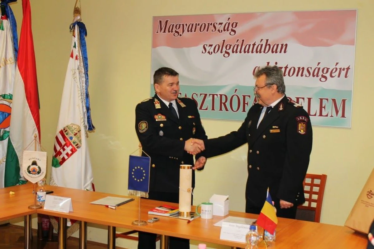 ACORD DE COOPERARE TRANSFRONTALIERA PE TEMA SITUATIILOR DE URGENTA INTRE ARAD SI BEKES