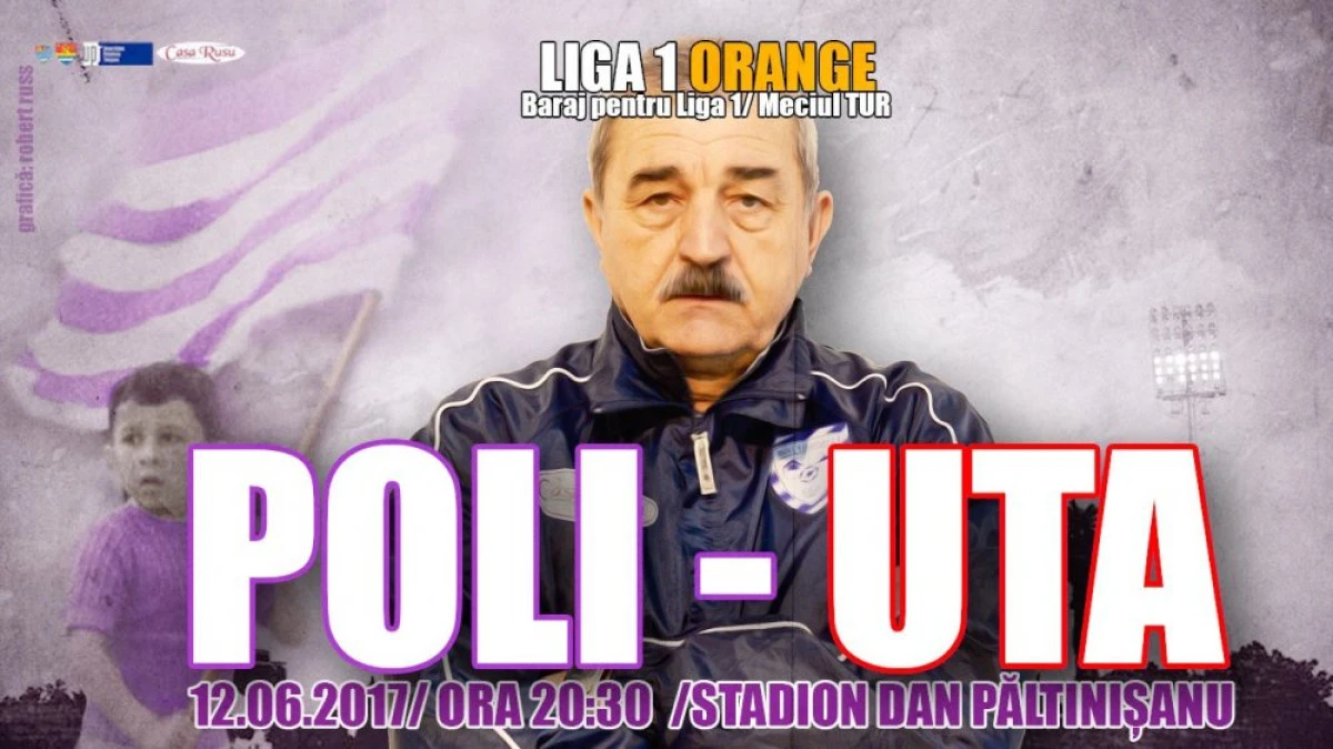 ACS Poli a anunţat preţul biletelor pentru barajul cu UTA