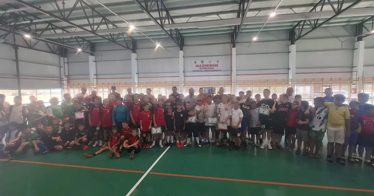 ACS Victoria Felnac a câștigat turneul de minifotbal organizat de Ziua Sportului Felnăcan