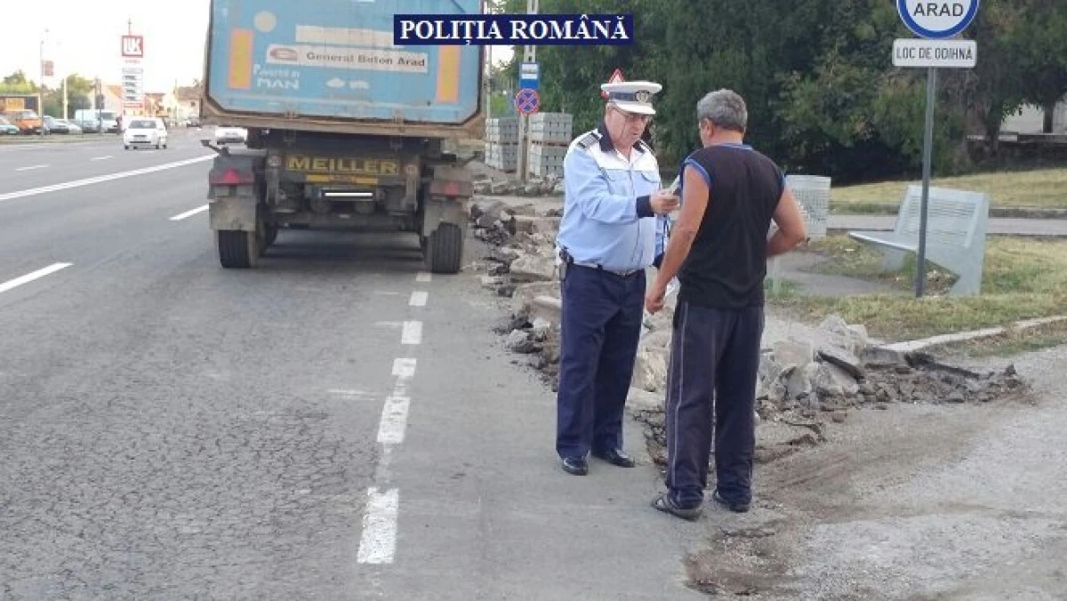 Acțiune a polițiștilor arădeni pentru prevenirea și combaterea infracțiunilor