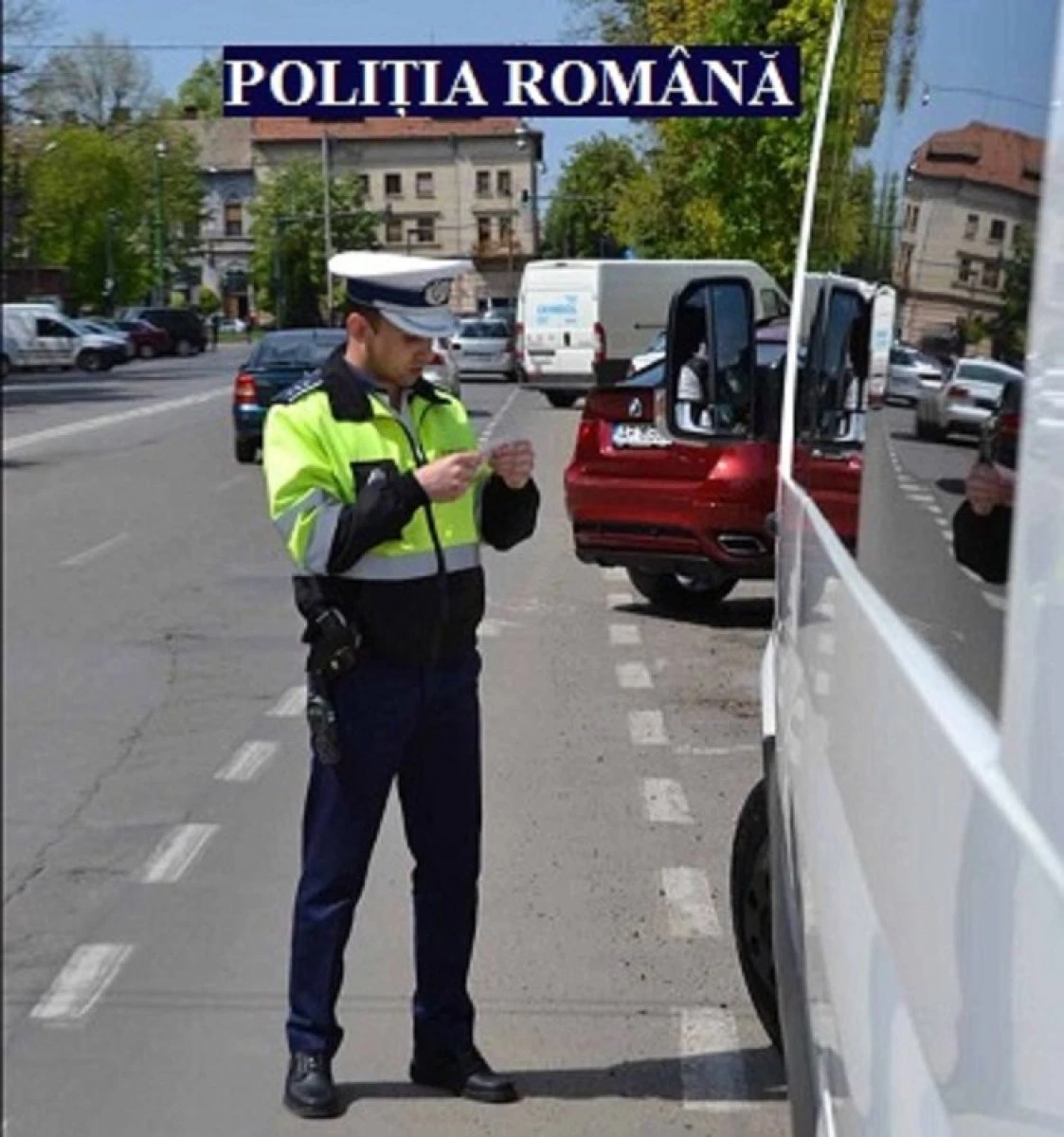 Acțiune a polițiștilor arădeni pentru respectarea normelor de circulație