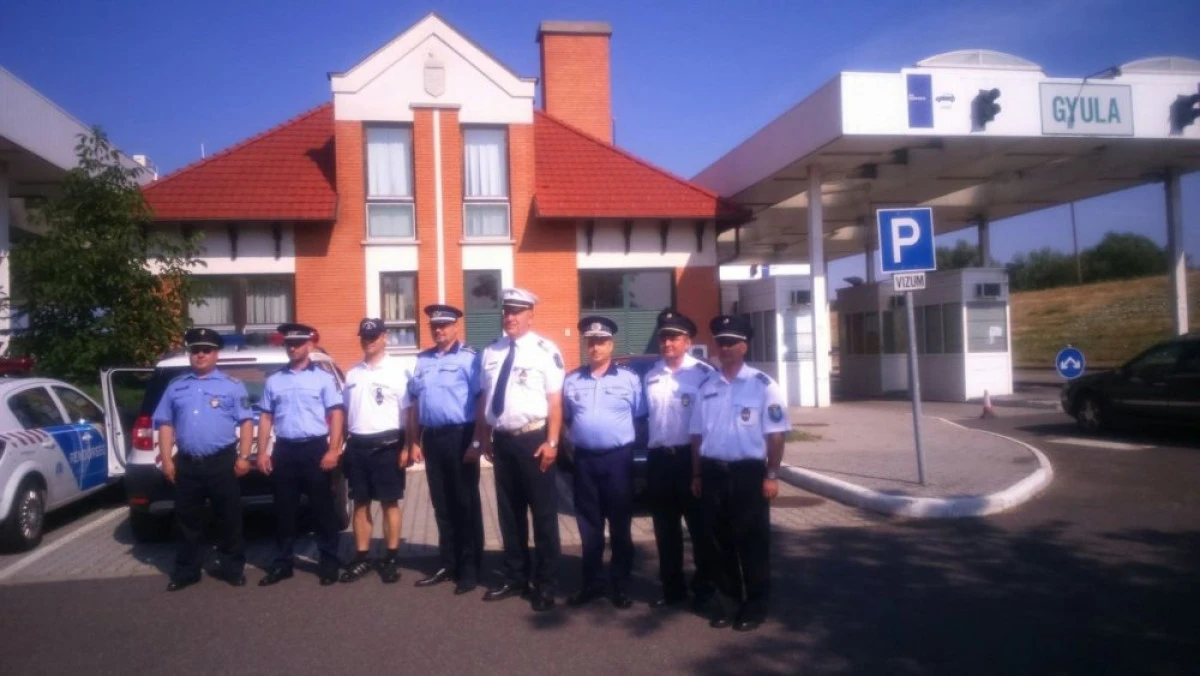 Acțiune a polițiștilor români și maghiari, în Arad