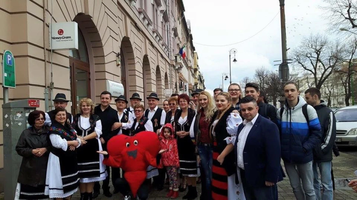 ACTIUNE A TINERILOR SOCIAL DEMOCRATI ARADENI, DE DRAGOBETE