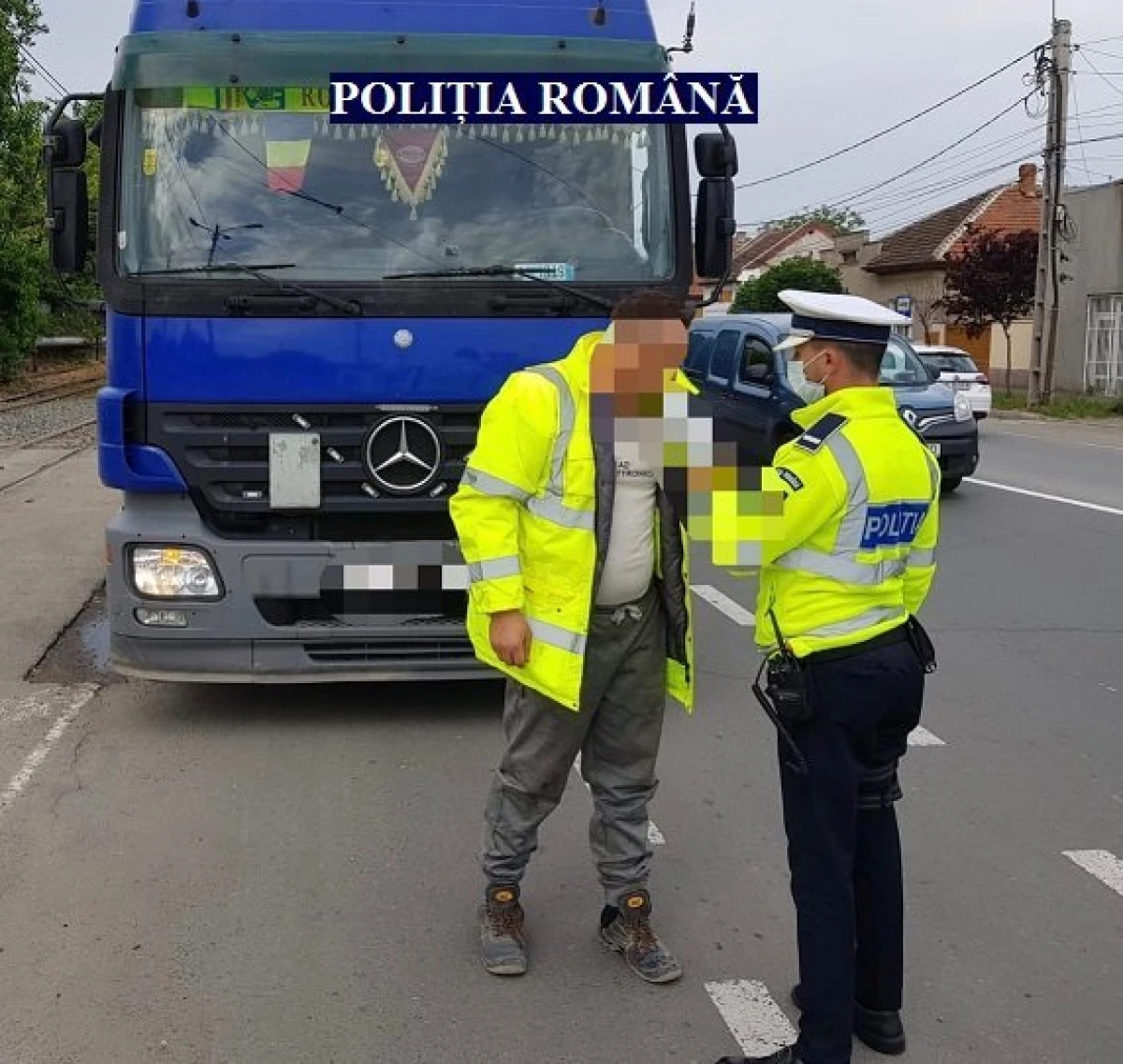 Acțiune de amploare a polițiștilor arădeni la transportul de marfă și persoane