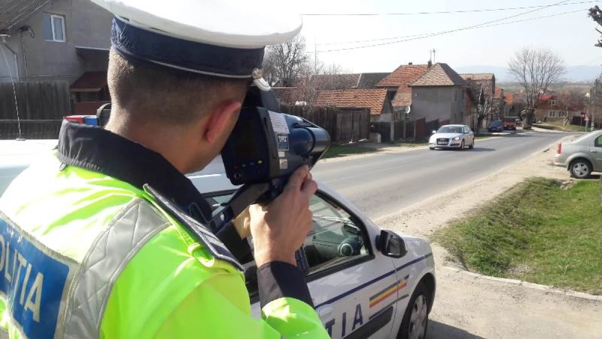 Acțiune de amploare a polițiștilor din județele Arad, Timiș, Hunedoara și Bihor