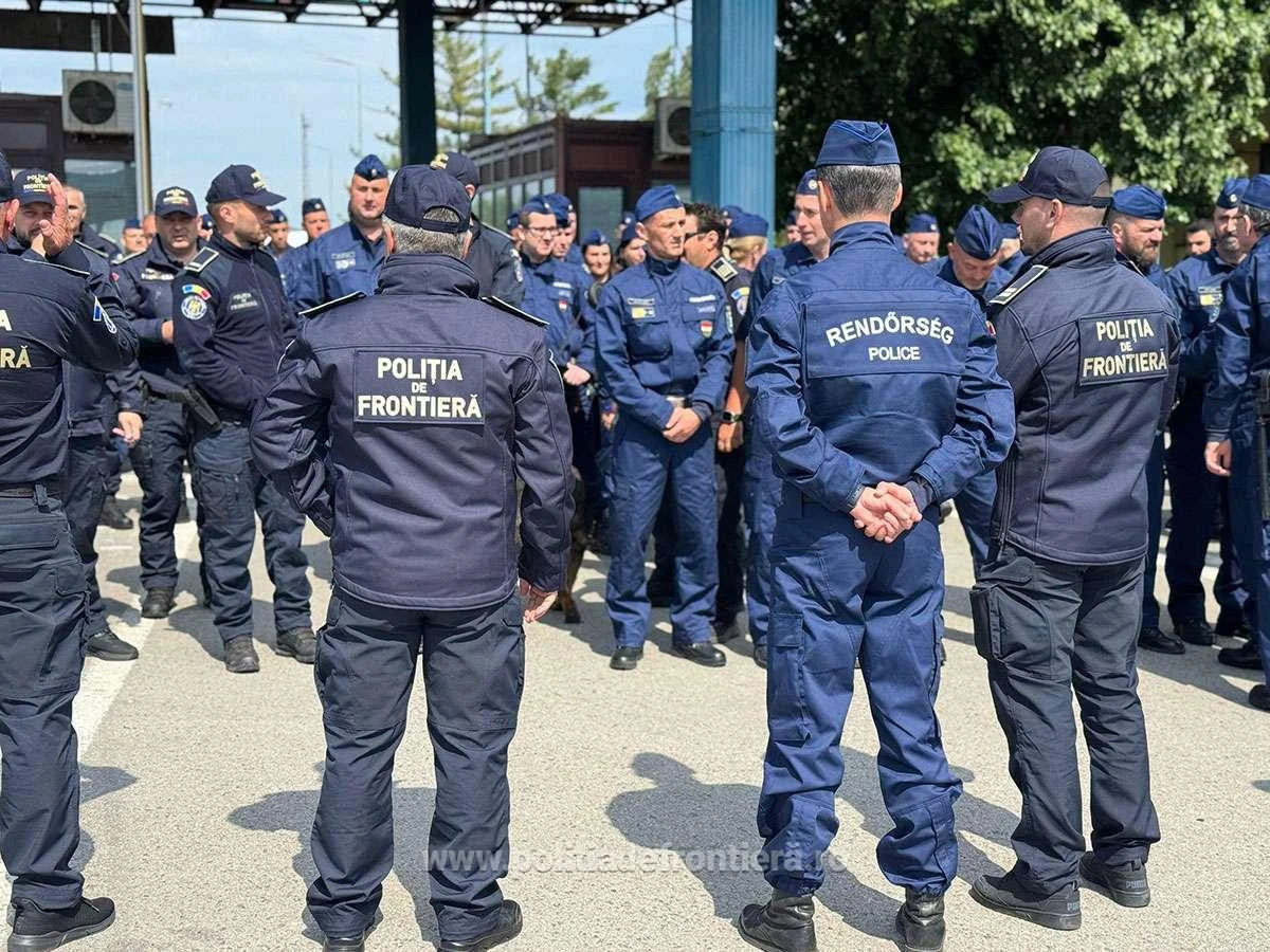 Acțiune de amploare la frontieră, în județul Arad: peste 1.000 de mijloace de transport verificate