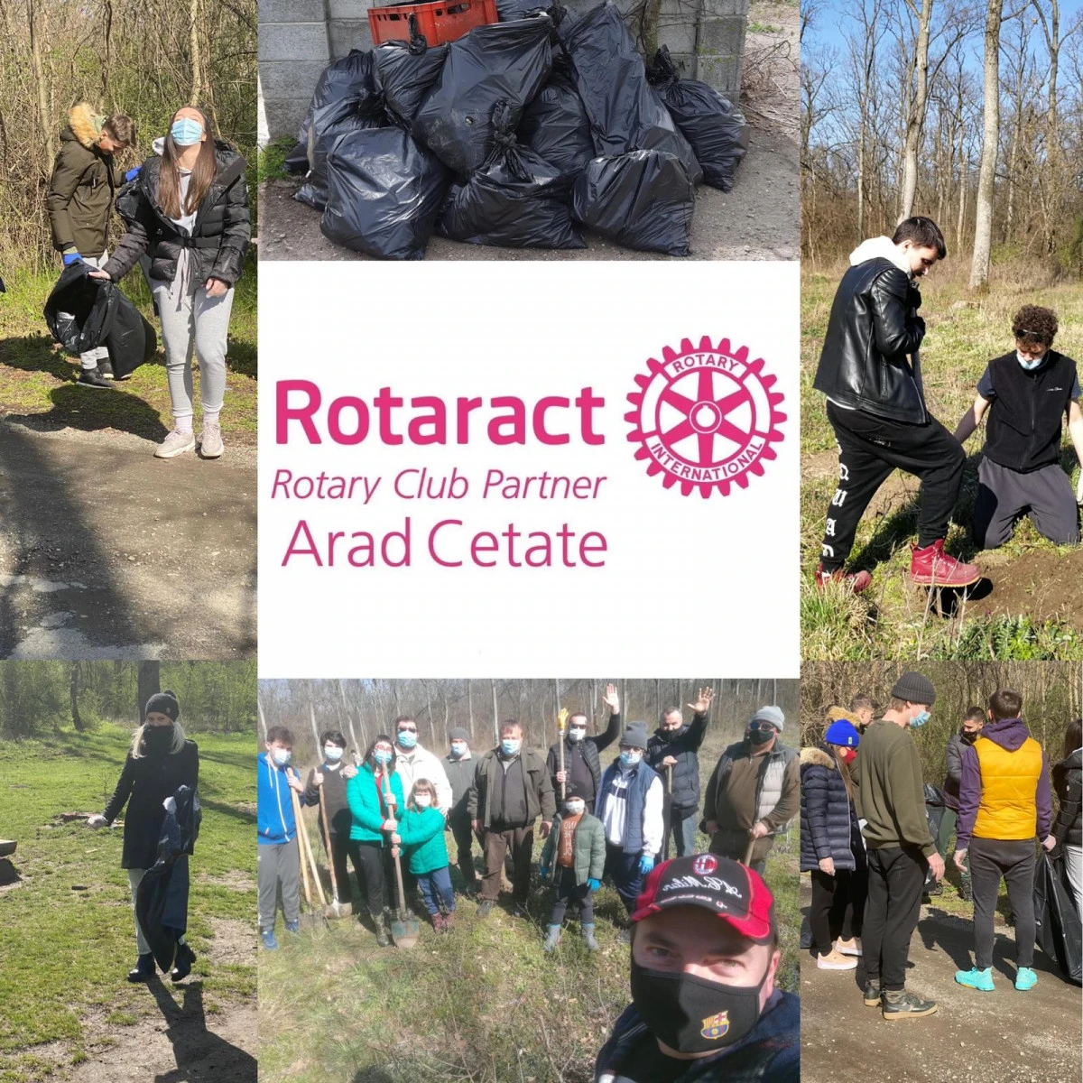 Acțiune de ecologizare la Parcul Natural Lunca Mureșului, pentru a marca Ziua Pământului