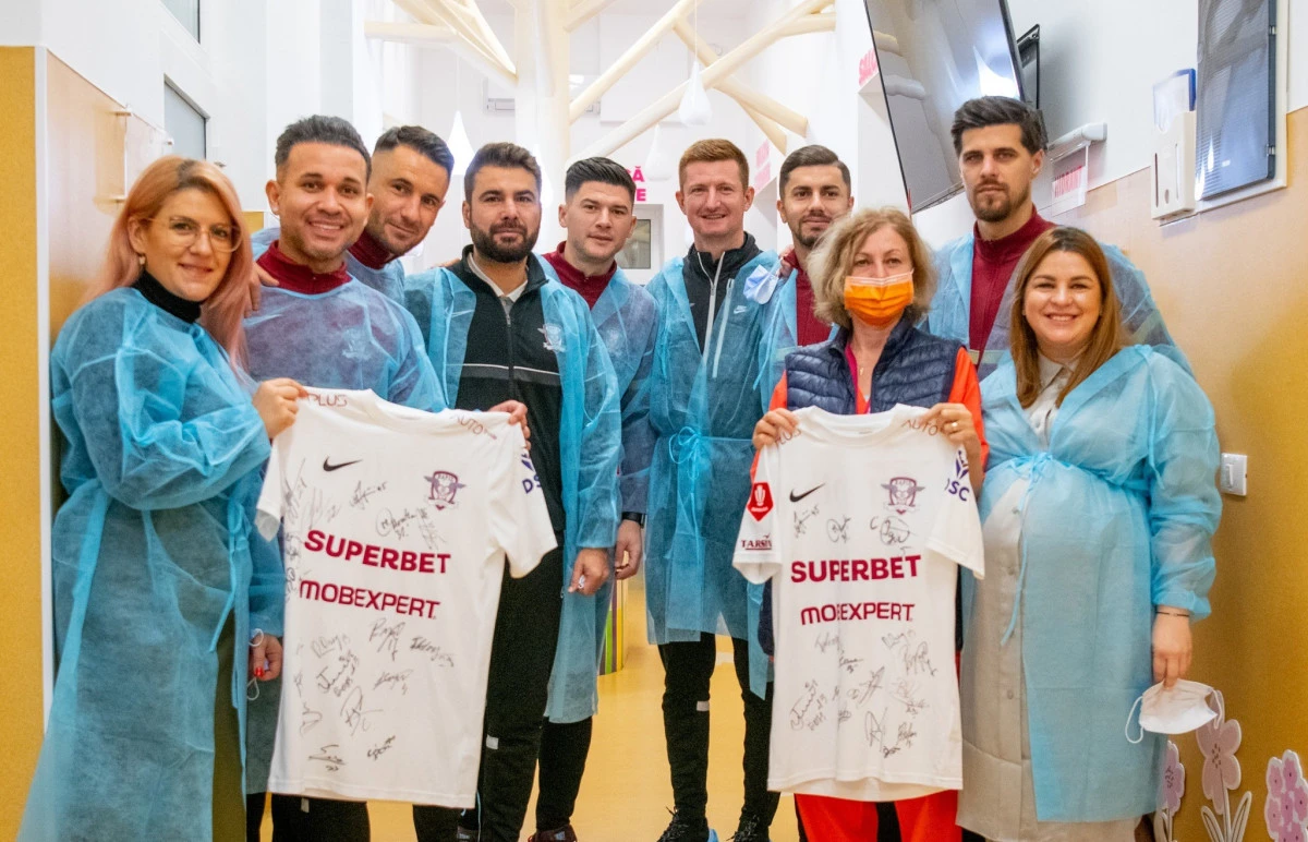 Acțiune de suflet a rapidiștilor la Arad, alături de Cetatea Voluntarilor