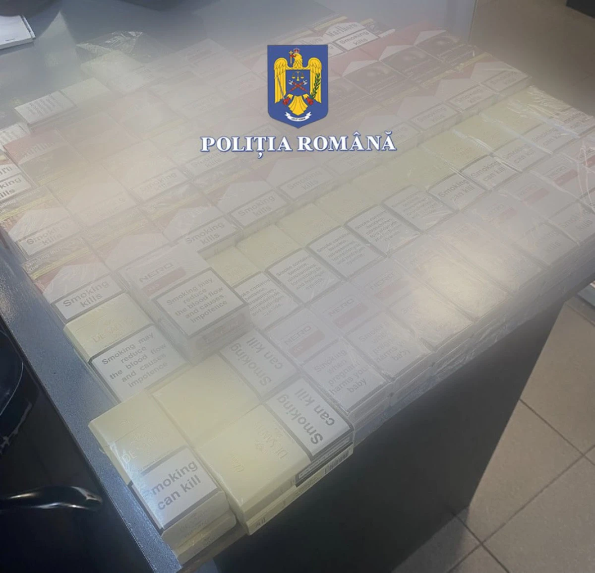 Acțiune împotriva contrabandiștilor de țigări, în zona Pieței Fortuna