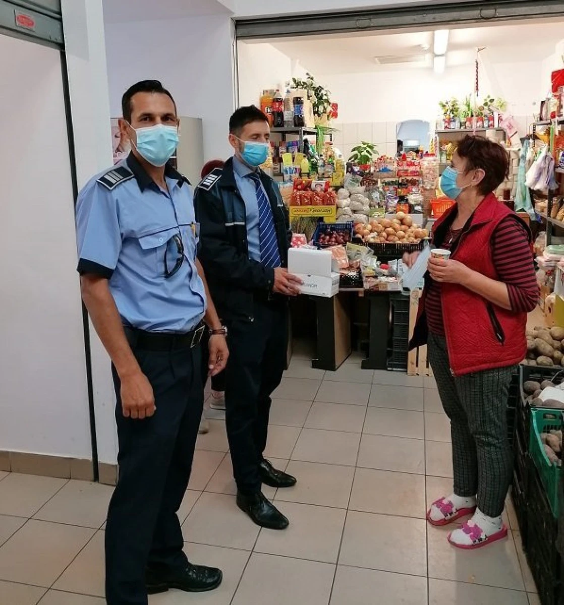 Acțiune pentru prevenirea răspândirii infectării cu noul coronavirus în Arad