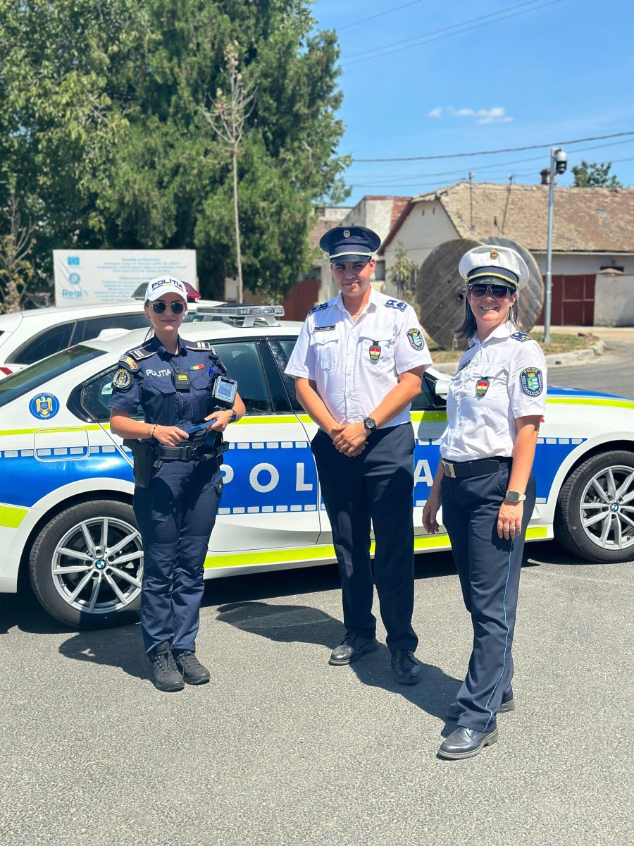 Acțiunea ROADPOL-SPEED, cu polițiști arădeni și maghiari