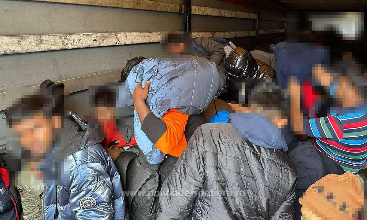 Acțiuni intense la P.T.F. Nădlac II: 137 de cetățeni străini au încercat să treacă ilegal frontiera