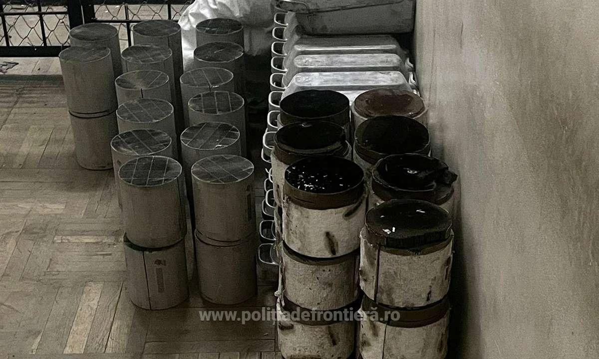 Acumulatori, catalizatoare și filtre de particule în valoare de aproximativ 80.000 de lei, descoperite la P.T.F. Nădlac