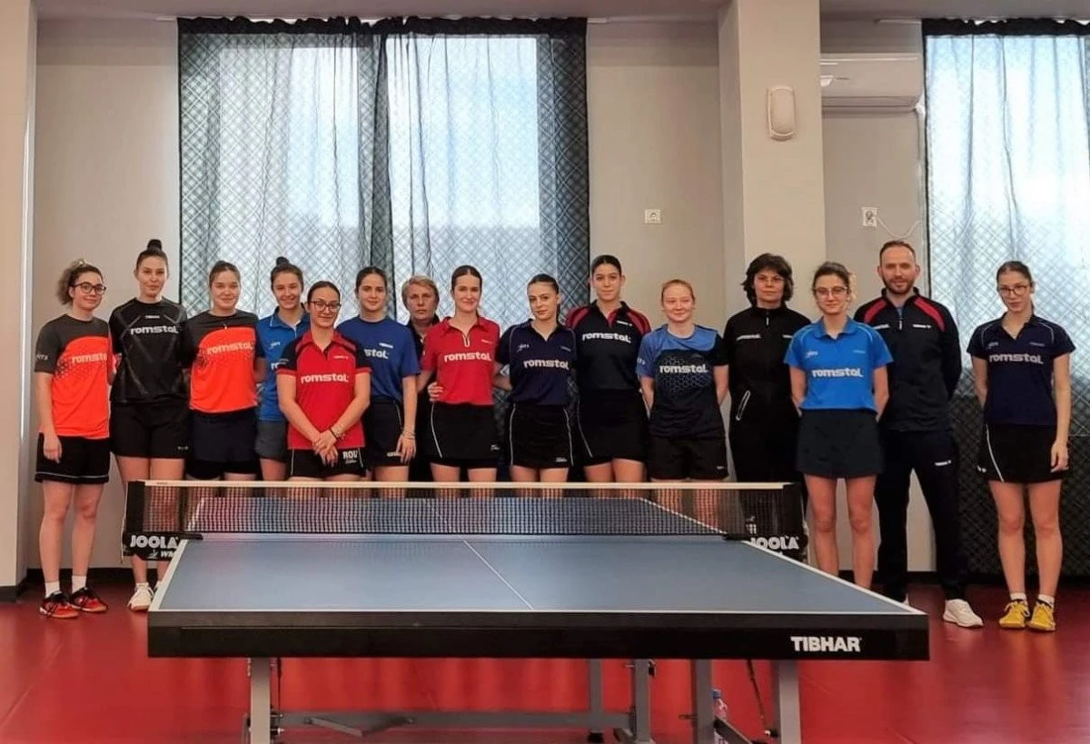 Adela Strună este în cantonament pe litoral cu lotul național U19 de tenis de masă