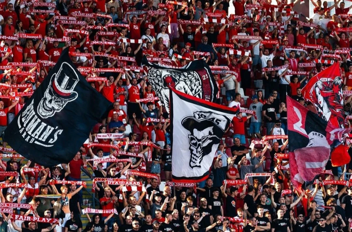 Adio, dar rămân cu tine! Ultrașii UTA-ei fac deplasarea, sâmbătă, la meciul cu CFR Cluj