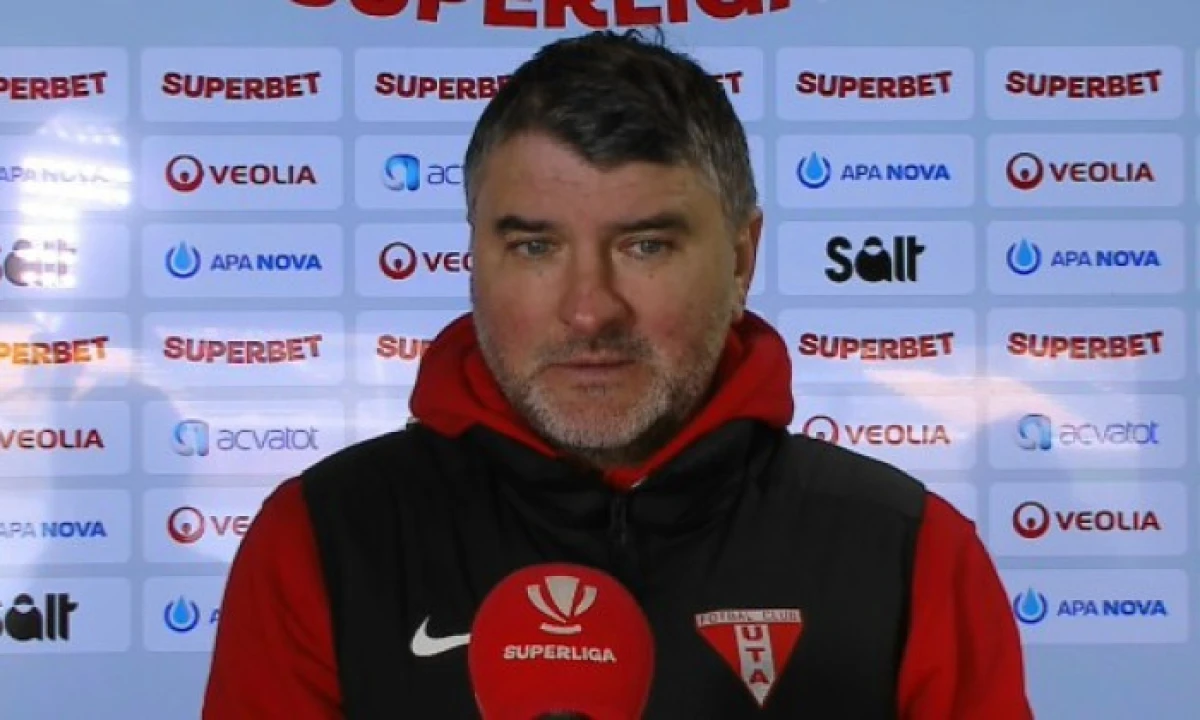 Adrian Mihalcea, după UTA – FC Botoșani 2-1: „Dacă luăm cele 9 puncte, o să fim în play-off”